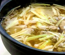 秋刀魚のつみれ汁