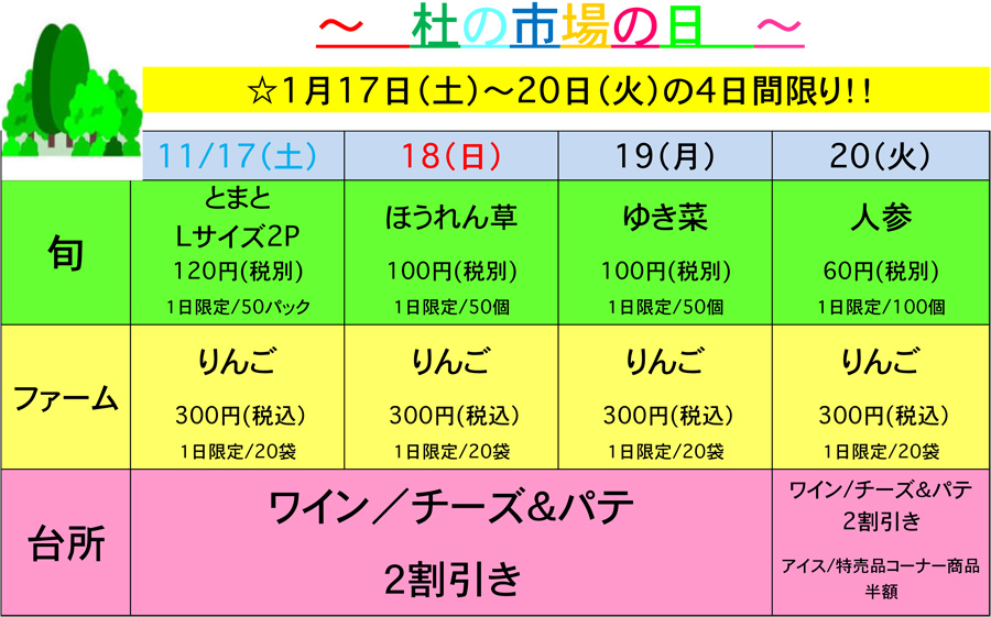 1501杜の市場の日
