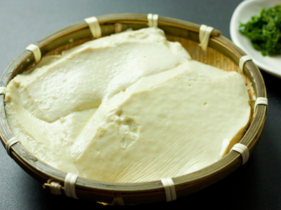 竹ざる豆腐