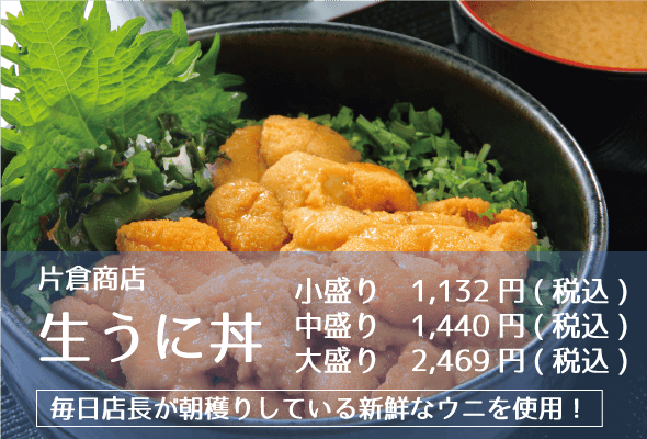 片倉商店_生うに丼