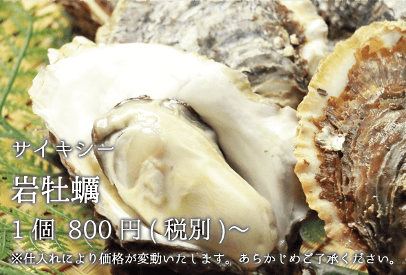 サイキシー_岩牡蠣