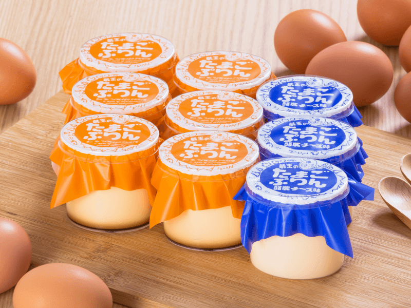 蔵王のたまごぷりんセット①