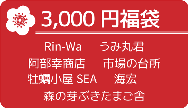3000円福袋