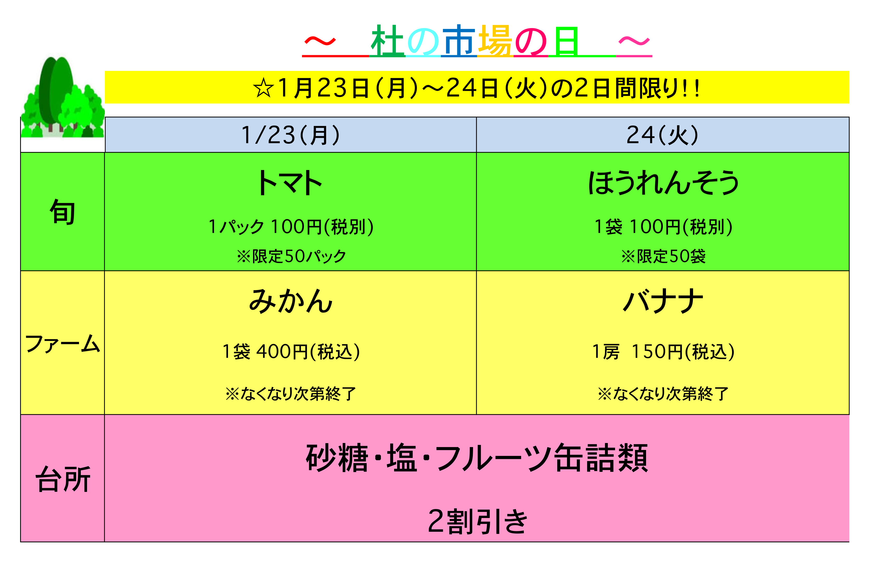 杜の市場の日1701