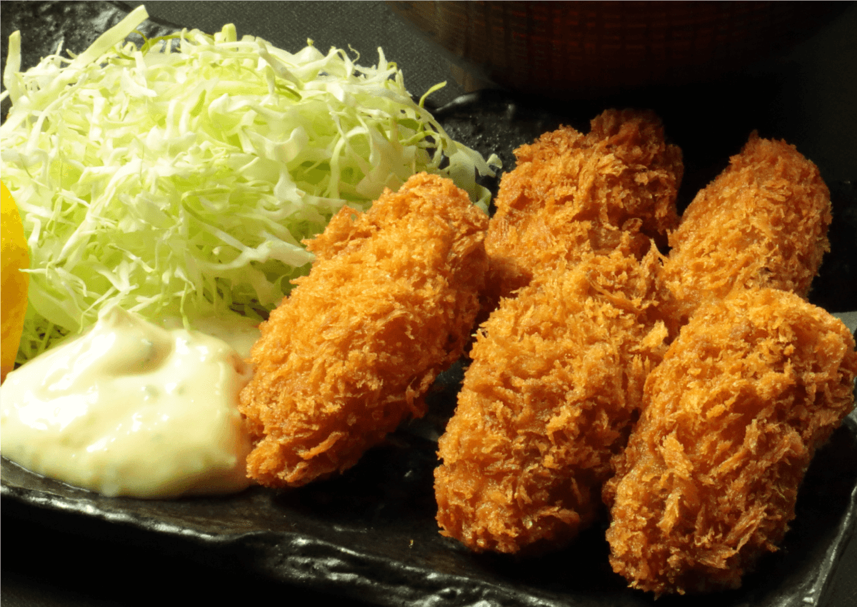 カキフライ定食