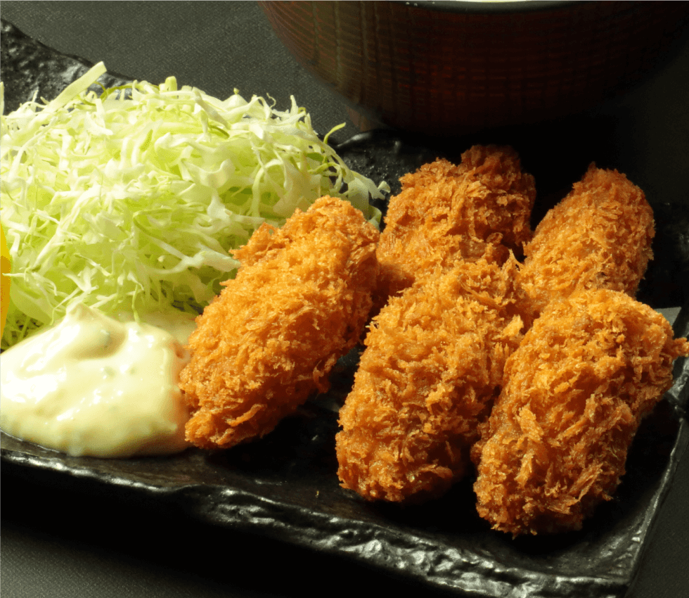 カキフライ定食