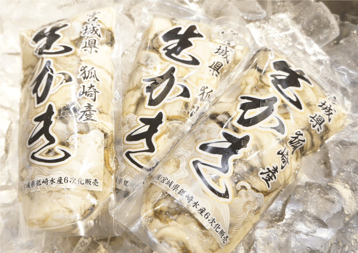 石巻狐崎浜産 生牡蠣(剥き身)