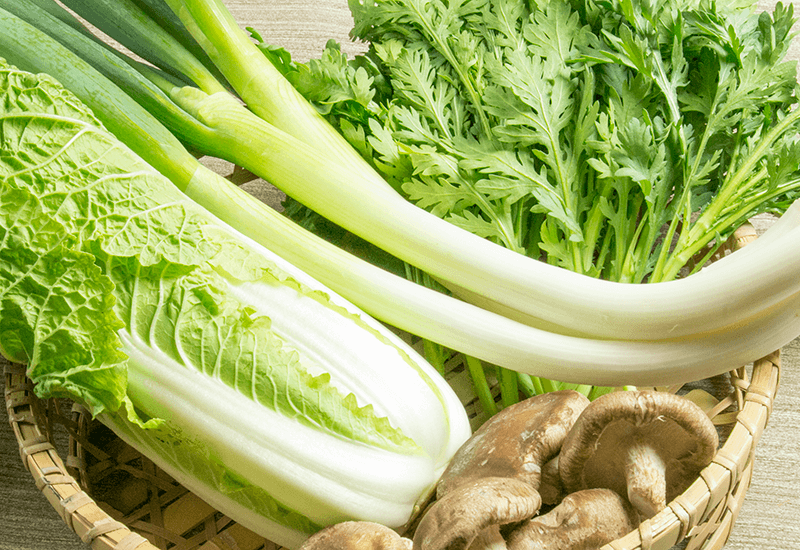 長ねぎ 白菜
