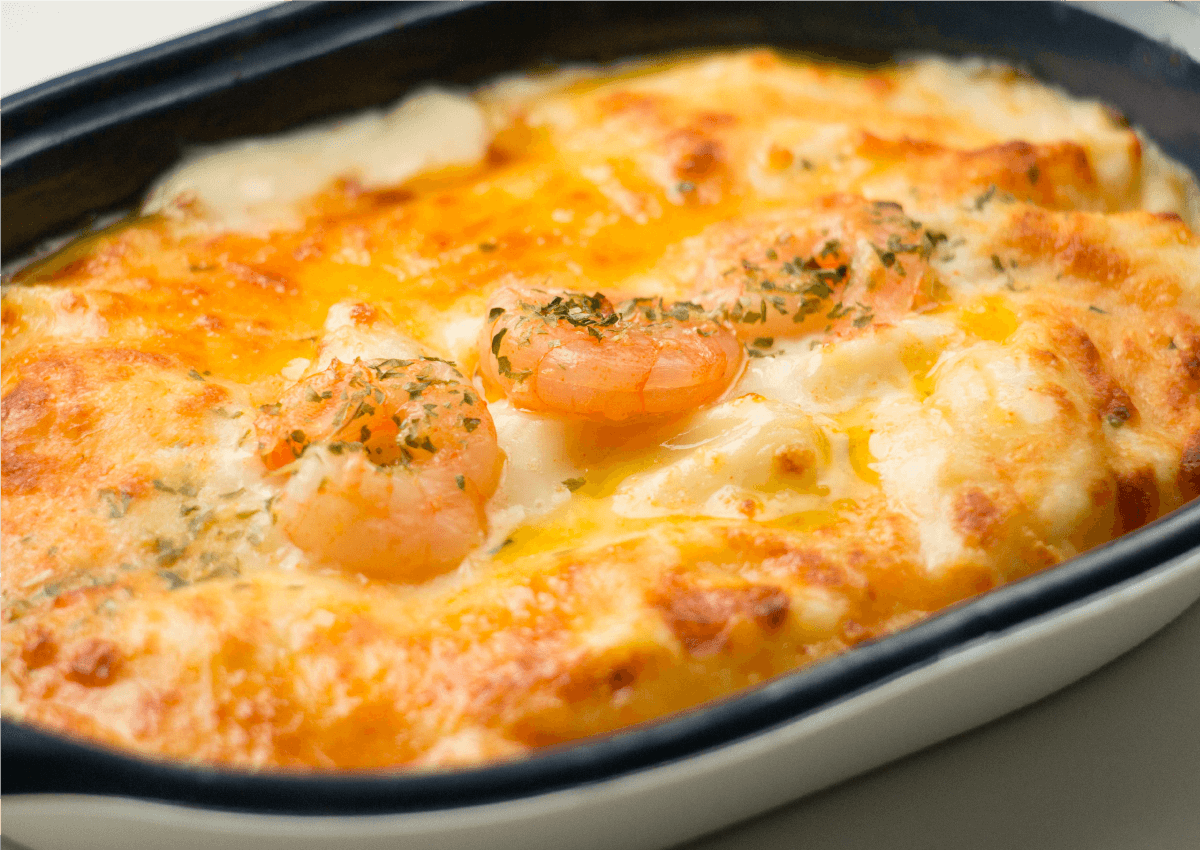 海老とチーズのグラタン