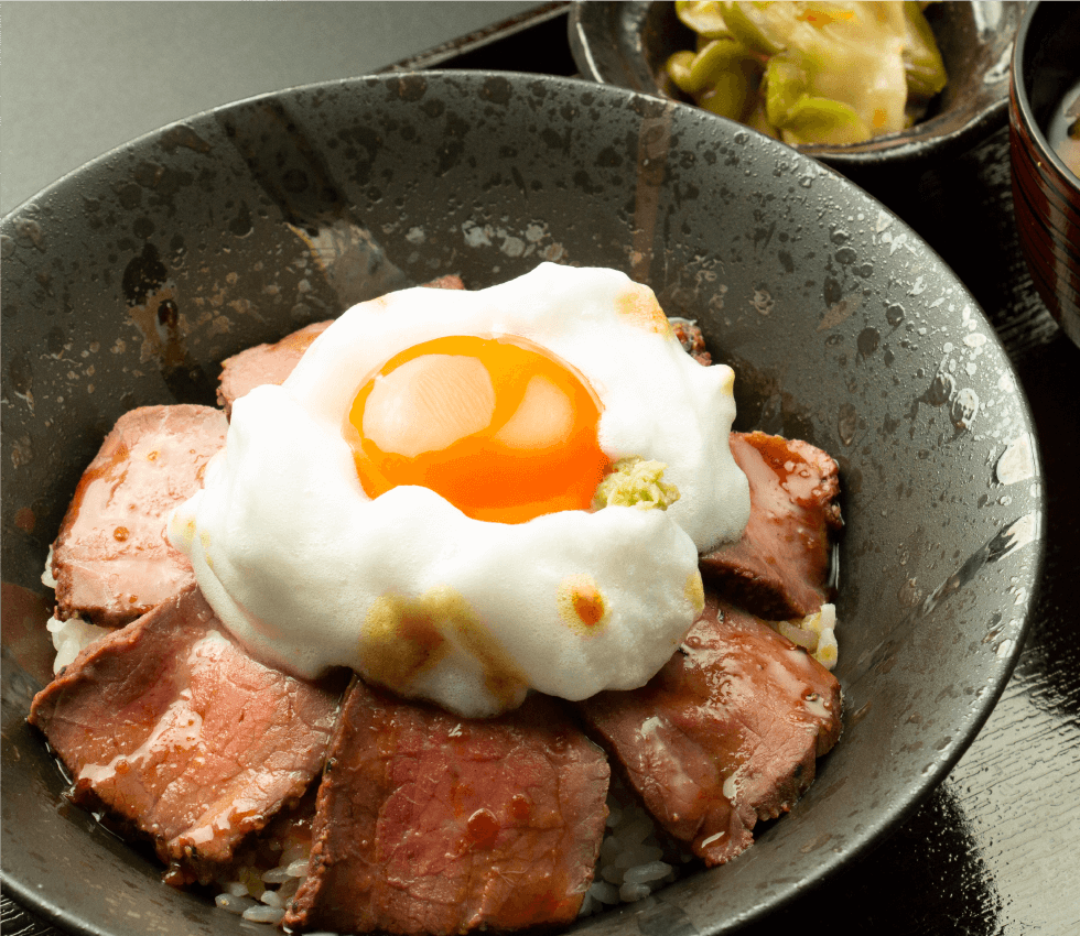 めし処 蓮 ローストビーフ丼