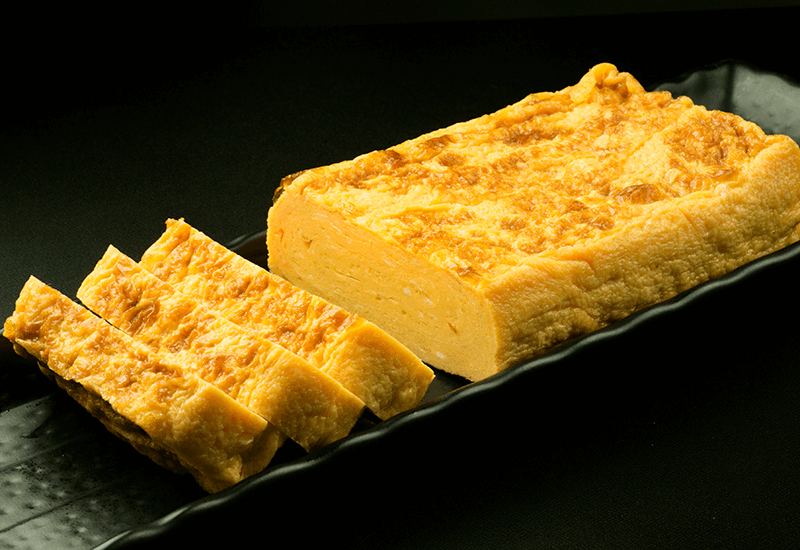 こだわりの「厚焼きたまご」