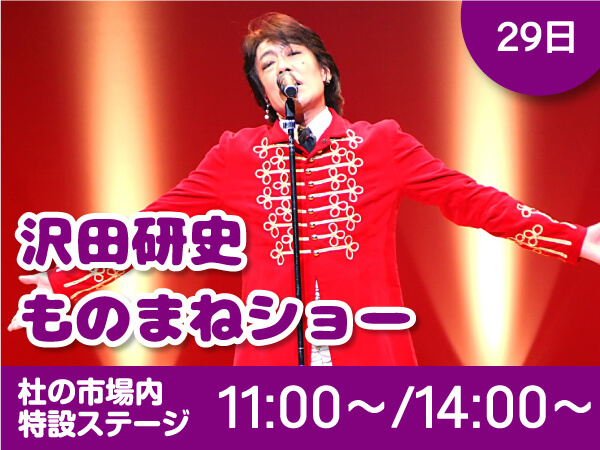 29日 沢田研二ものまねショー