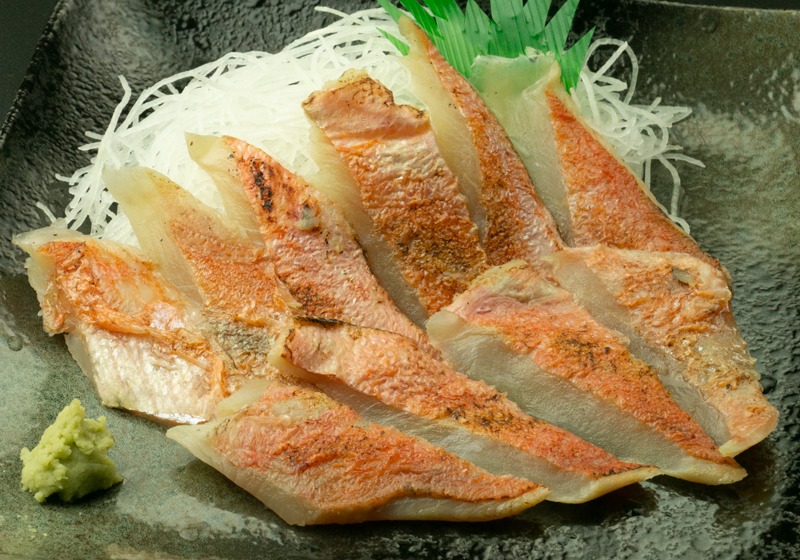 金目鯛の刺身